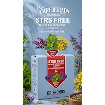 Dr. Bronos - Strs Free 30'lu Stick Çay Melisa & Kantaron & Kedi Otlu