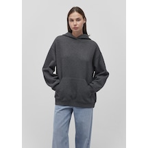 Mavi - Kapüşonlu Antrasit Sweatshirt 1s10186-87829 Antrasit