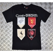 Game Of Thrones Baskılı T-Shirt (473103701)