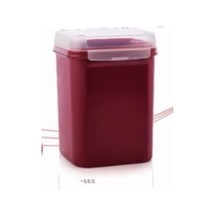 Tupperware Özel Kare Bordo 55 Litre N1142970