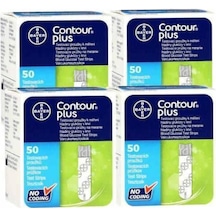 Bayer Contour Plus Ölçüm Stribi 4 Kutu 200 Adet