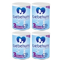 Bebehum 3 Numara Teneke Devam Sütü 9-12 Ay 400 gr x 4 Adet
