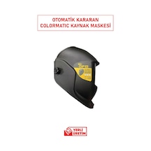 Gf6000 Colormatic Ayarlı Otomatik Kaynak Maskesi Otomatik Kararan Ergonomik Koruma Maskesi
