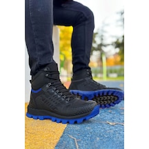 Big King Siyah Mavi Hydro Su Geçirmez Erkek Outdoor Trekking Bot 001