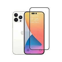 Iphone 14 Pro Uyumlu 9d Tam Kaplayan Parmak Izi Bırakmayan Ekran Koruyucu Film
