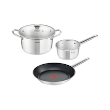 Tefal 3 Parça Tencere Tava Seti B815s4 Renkli Tefal 3 Parça Tencere Tava Seti B815s4 Renkli