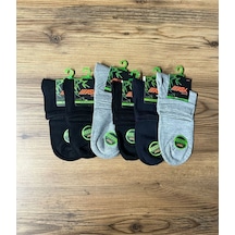 Erkek Bambu 6'lı Çorap Çok Renkli