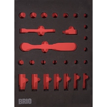 Brio Lokma Set 3/8-27 Parça B Line Sünger Yatak Boş