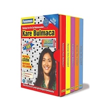 Fenomen Kare Bulmaca Seti 5 Kitap