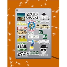 Breaking Bad Dizisi Sticker Seti, Çıkartma, Ajanda Bujo Scrapbook Kolaj Etiket Bullet Journal Diğer