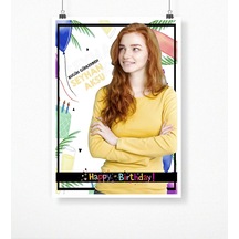 Kişiye Özel Doğum Günü Afiş Poster 50 x 70 Cm. 2