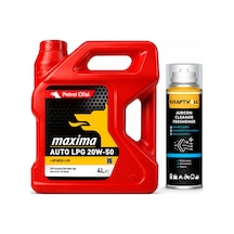 Petrol Ofisi Maxıma Auto Lpg 20w-50 4 Litre + Klima Bombası 200 ML