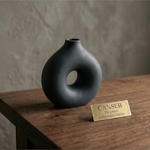 Premium - 14cm - Dekoratif Beton Vazo - Avangard - Lüks Tasarım - Özenli İşçilik 73248364