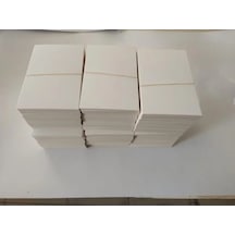 5x8 Cm Boş Kartlar - 300 Gr Amerikan Bristol, 50 Adet
