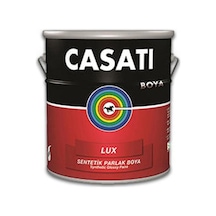 Casati Lüx Sentetik Parlak Boya 0,75 Litre Beyaz (481985219)