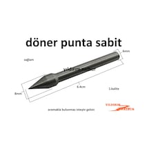 Döner Punta Sabit Mors Mini Mors Hobi İşleri 6.4cm Çubuk
