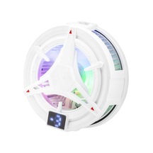 Telefon Soğutucu Fan Manyetik Isı Göstergeli Rgb - Beyaz Hdx4380