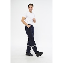 İş Pantolonu 16/12 Gabardin %100 Pamuk Reflektörlü Kargo Cepli (291225057)