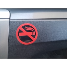Sigara Yasak Sticker Yapıştırma 3 Adet