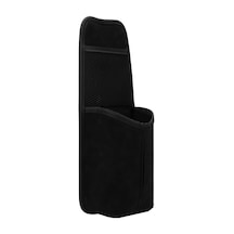 Cbtx 3049 Deri Oto Koltuğu Yan Çanta Araç İçecek Şişesi Kağıt Mendil Telefon Saklama Çantası - Siyah