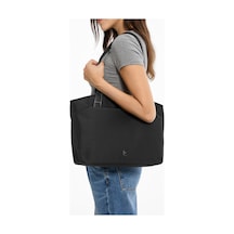 Versatile T23 14 Inç/10l Siyah Tote Bag Laptop Notebook Omuz Çantası - T23s1d1