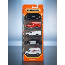 Matchbox Mbx Service 5'li Acil Durum Ve Servis Araçları Seti