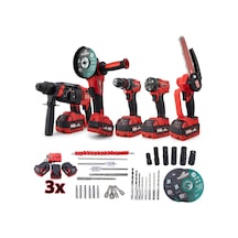 Tr Beşli Set Mw350r 10mm Ç.mandren+s.sıkma+ş.spral+ş.hilti+budama