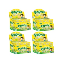 Hleks Patlayan Şeker Papios 40 Adet Muzlu 4 Paket