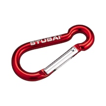 Stubai Fireman's With Belt Ring Karabina Kırmızı