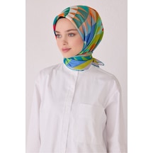 Belli Twill İpek Eşarp 20264046dtm 52 Azur