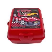 Siyah - Kırmızı Beslenme Kabı 3455-hot Wheels Beslenme Kutusu Çok Renkli