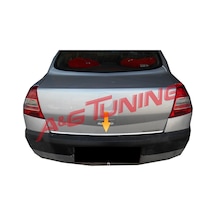 R. Megane 2 Sedan Krom Bagaj Alt Çıta Formlu 2004-2010 Paslanmaz N11.2942