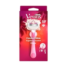 Gillette Venus Comfortglide Sugarberry Kokulu Miami Kadın 5 Bıçaklı Tıraş Makinesi