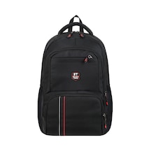 Seventeen Unisex Suya Dayanıklı Çok Bölmeli Laptop, Okul Ve Günlük Kullanım Sırt Çantası 4904 Siyah-kırmızı