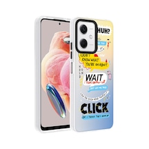 Xiaomi Redmi Note 12 4g Kılıf Vibe Desenli Kamera Yükseltili Mat Parmak İzi Tutmayan Silikon Pazarplus Kelimeler