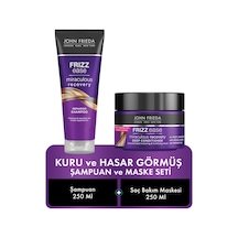 John Frieda Frizz Ease Miraculous Recovery Şampuan 250 ML + Maske 250 ML John Frieda Frizz Ease Miraculous Recovery Şampuan 250 ML + Maske 250 ML