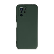Xiaomi Poco X3 Gt Kılıf Nano İçi Kadife Silikon - Koyu Yeşil 0.2M-Çok Renkli