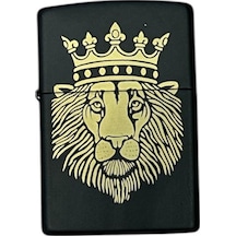 Zippo 218106472 Lion Design Laser 2 Çakmak