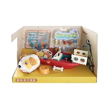 Sesli Sevimli Köpek Ve Eğlenceli Tekne Set - Sarı