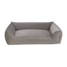 Pet - 846 - Comfort Delta Leo Gri Köpek Yatağı - Edntrend - L 80x105cm