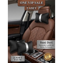 One Vıp Sale Volkswagen Amarok 2010 Ve Sonrası Oto Koltuk Beyaz Şerit Boyun Yastığı 2x Adet Model:otokoltuk-yastık788