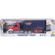 Ht185 Kumandalı Şarjlı Işıklı Transporter Tır 1:24 -canem