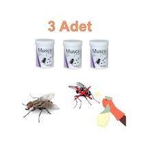 3 Adet Musca 100 Gram Granül Karasinek Uzun Süre Etkili Kaılıcı Pire Kara Sinek Sivrisinek