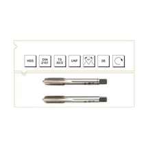 Makina Takım 38X24 HSS DIN 2181 USA İnce Vidalı 2li Takım Kılavuzu - UNF