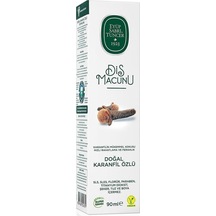 Doğal Karanfil Özlü Florürsüz Diş Macunu 90 Ml