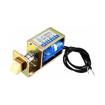 Jf-S0837Dl Dc 12V 1A 10Mm Hareketli 15N Solenoid Elektromıknatıs