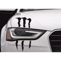 Far Için Monster Pençe Oto Sticker Yapıştırma (468040690)