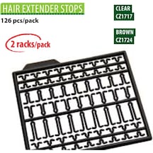 Cz 1717 Hair Extender Stops Clear (126pcs)