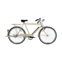 BİSAN ROADSTAR CLASSIC HİZMET BİSİKLETİ 58CM V 26 JANT 1 VİTES BEYAZ SİYAH GOLD