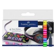 Faber Castell Markör Neon 6 Renk Set